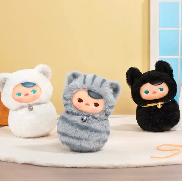 PUCKY Roly-Poly Kitty Series-Vinyl Plush Blind Box(pick one) - Picture 6 of 8